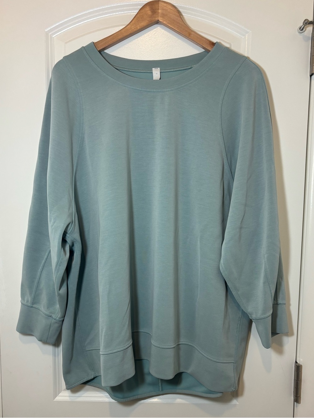 lululemon athletica Light Sage Crew Neck Sweatshirt